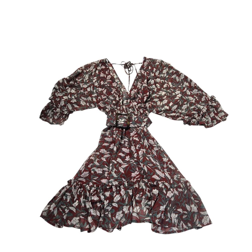 The Clothing Company Dress Size Small NWT Red Floral